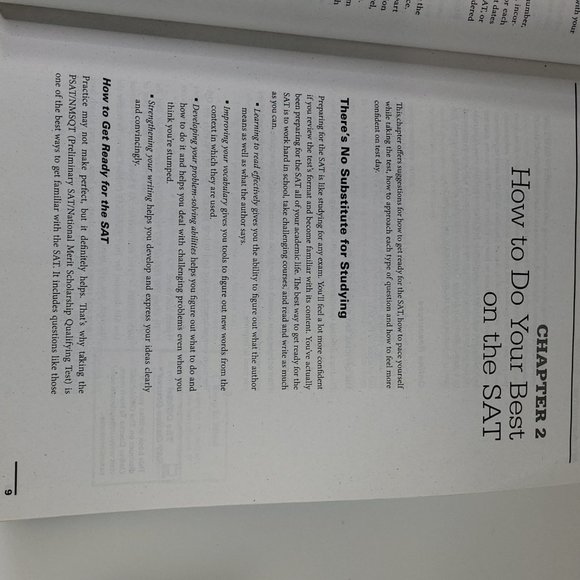 Official SAT (Scholastic Assessment Test) Study Guide - Picture 8 of 9